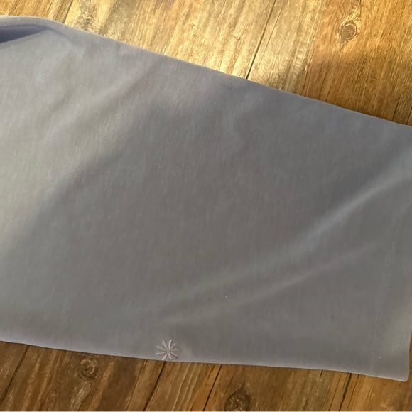 Athleta Seasoft Crewneck & Wide-Leg Pants in color coastline blue size XS - Picture 13 of 13